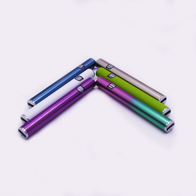 2.8v Cbd Vape Battery , Preheat 350mAh 510 Cartridge Battery