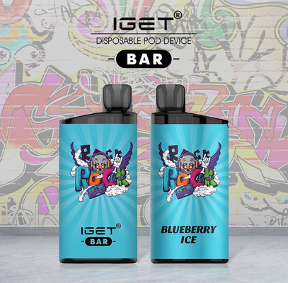 3500f Iget Bar E Liquid Electronic Cigarette Ape Pod 13 Colors