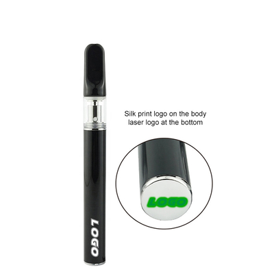 Round Tip 1.4ohm D5 Cbd E Cigarette Cartridge Disposable