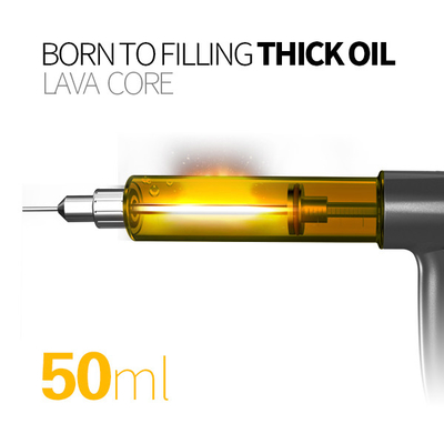 Silver 240V 50ml 510 Thread Cartridge Filling Gun For Thick Oil