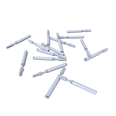 Ceramic Drip Tip 350mah Cbd Oil Cartridge , 3.7V Disposable Vape Device