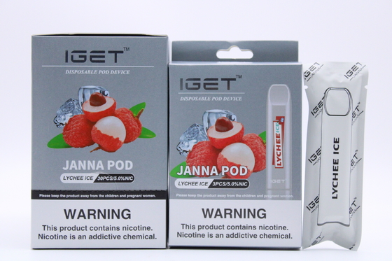 Lychee Ice IGET Vape Disposable Nicotine Pods 450 Puffs