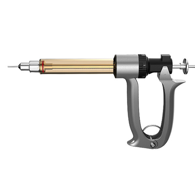 50ml CBD Distillate Cartridge Filling Machine , 510 Thread Heated Syringe Gun