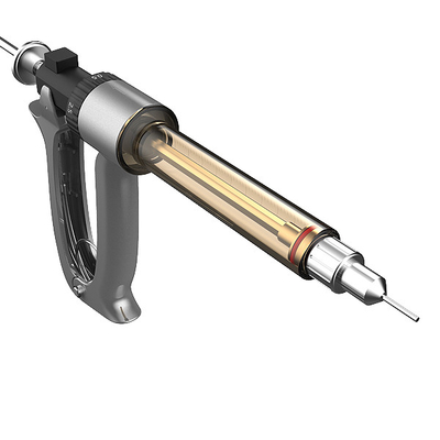 50ml CBD Distillate Cartridge Filling Machine , 510 Thread Heated Syringe Gun