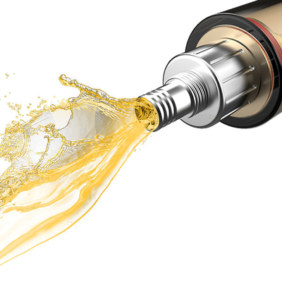 50ml CBD Distillate Cartridge Filling Machine , 510 Thread Heated Syringe Gun