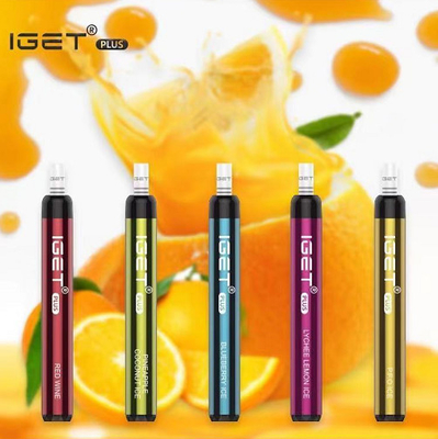 Wholesale Cigarette IGET Vape IGET 1200 PLUS 650mah Battery Nicotine Vape Pen
