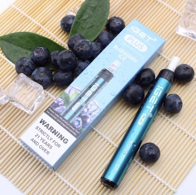 100% Original IGET Cigarette IGET 1200 PLUS 650mah Battery 6% Nicotine Vape Pen