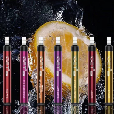 100% Original IGET Cigarette IGET 1200 PLUS 650mah Battery 6% Nicotine Vape Pen