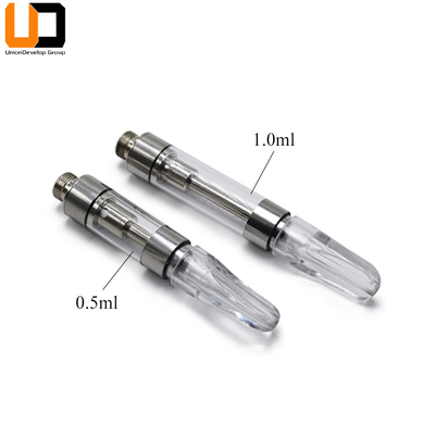 OEM Plastic Tip 510 Thread 0.92ml CBD Vape Cartridge Ceramic Coil