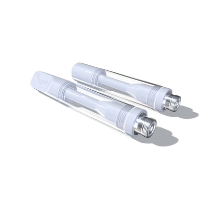Full Ceramic C420 Disposable Cbd Pen , Flat / Round Disposable E Cigarette