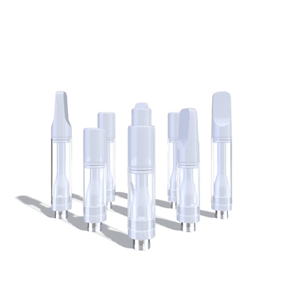 Full Ceramic C420 Disposable Cbd Pen , Flat / Round Disposable E Cigarette