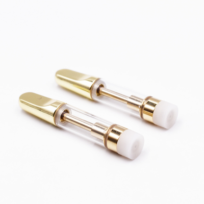 China Factory Bottom Airflow Metal Tip G10 CBD Cartridge Disposable Vape Atomizer