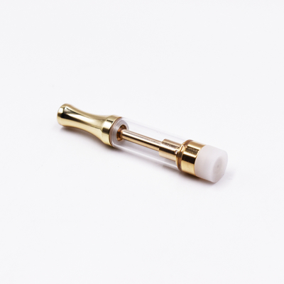 China Factory Bottom Airflow Metal Tip G10 CBD Cartridge Disposable Vape Atomizer