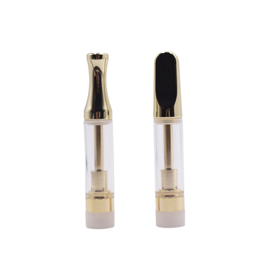 China Factory Bottom Airflow Metal Tip G10 CBD Cartridge Disposable Vape Atomizer