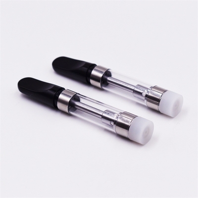 Top selling Plastic tip Vape cartridge Ceramic coil heating 1ml 0.5ml leaking proof cbd oil vapor cartridge