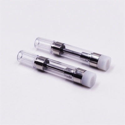 Top selling Plastic tip Vape cartridge Ceramic coil heating 1ml 0.5ml leaking proof cbd oil vapor cartridge