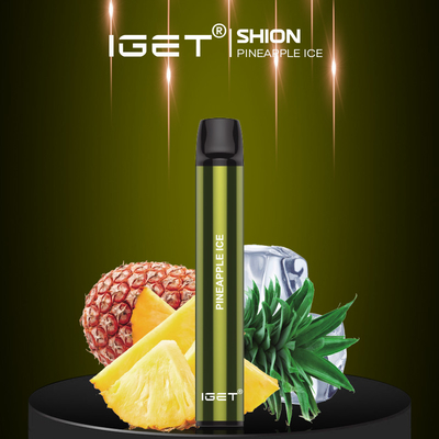 2.4ml IGET E Cig Starter Kits Iget Shion Electronic Cigarette Disposable Vape Pen
