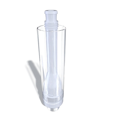Full Ceramic Disposable Vape Cartridge Flat / Round Ceramic Coil E Cigarette Atomizer