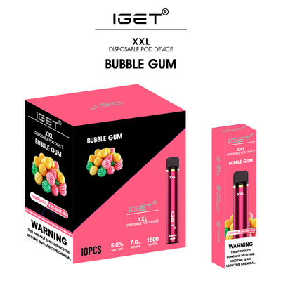 Iget Electronic Cigarettes Device 950mAh Battery Colorful Vape Pod IGET XXL