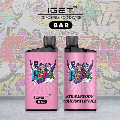 Original Iget Bar 3500 Puffs Disposable Vape Pen Device 13 juice flavors e cigarette In Stock