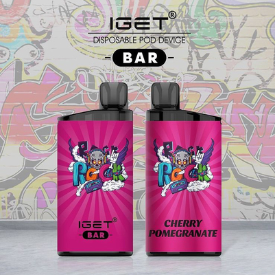 Original Iget Bar 3500 Puffs Disposable Vape Pen Device 13 juice flavors e cigarette In Stock