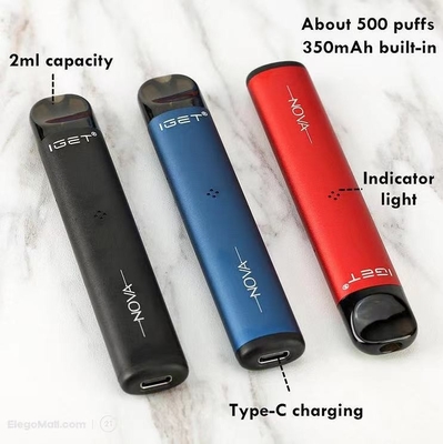 Factory Original IGET Nova 350mah 6% Nicotine Vape Replaceable Pod