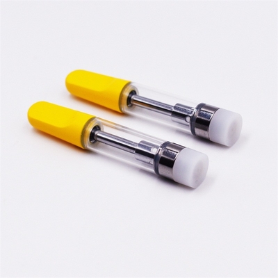 510 Thread Ceramic Vape Carts Lead Free Cbd Oil Custom Logo 0.5ml 1ml Glass Tank Delta 8 Oil Cartridge