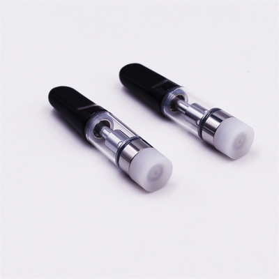510 Thread Ceramic Vape Carts Lead Free Cbd Oil Custom Logo 0.5ml 1ml Glass Tank Delta 8 Oil Cartridge