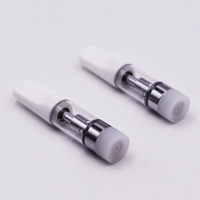 510 Thread Ceramic Vape Carts Lead Free Cbd Oil Custom Logo 0.5ml 1ml Glass Tank Delta 8 Oil Cartridge