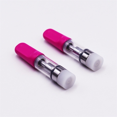 Lead free cartridge empty 0.5ml 1ml glass tank ceramic coil leaking proof custom logo 510 vape cartridge