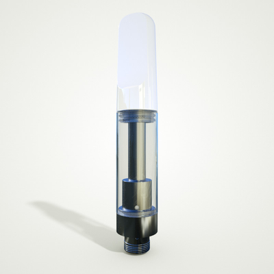 Lead free cartridge empty 0.5ml 1ml glass tank ceramic coil leaking proof custom logo 510 vape cartridge
