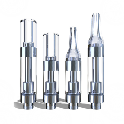 Press In Plastic Tip Delta 8 Disposable Vape Cartridge 0.5ml 1ml Ceramic Coil Cbd Cartridge Empty Tank