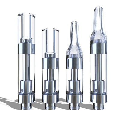 Lead free 510 thread Delta 8 cart ceramic coil 0.5ml 1ml empty tank cbd oil cartridge
