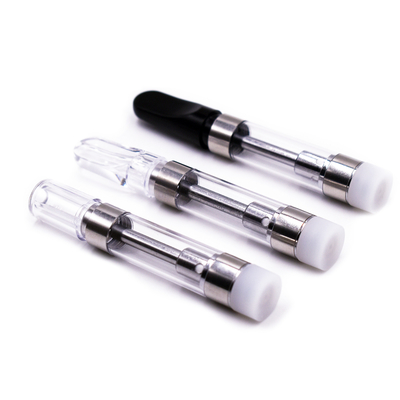 510 Thread 0.5ml 1ml leakproof cbd/thc delta9 thick oil glass ceramic vape cartridge