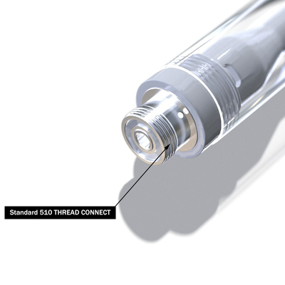 2022 New Product Vape Cartridge All Ceramic Material Fit For Thick/Thin Oil 1ml