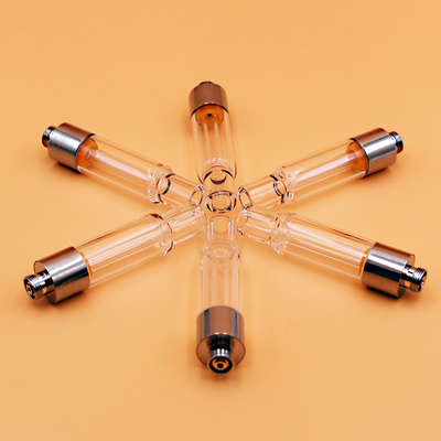 Shenzhen Factory Full Pyrex Glass CBD Leakproof Disposable Vape Cartridge