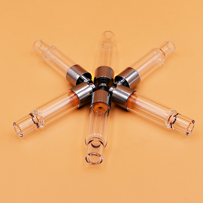 Factory directly CBD THC D8 oil atomizer 0.5ml 1ml full glass vaporizer cartridge