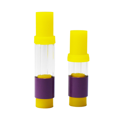 Factory directly CBD THC D8 oil atomizer 0.5ml 1ml full glass vaporizer cartridge