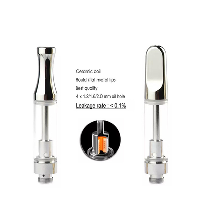 Most popular 510 thread 0.5ml 0.9ml 1ml cbd lead free vape cartridge