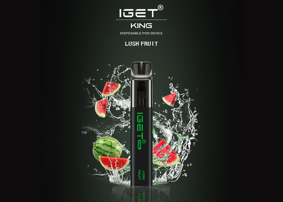Iget King 2600 Puffs Including 5% Nicotine Disposable Vape Pens 9 Flavors