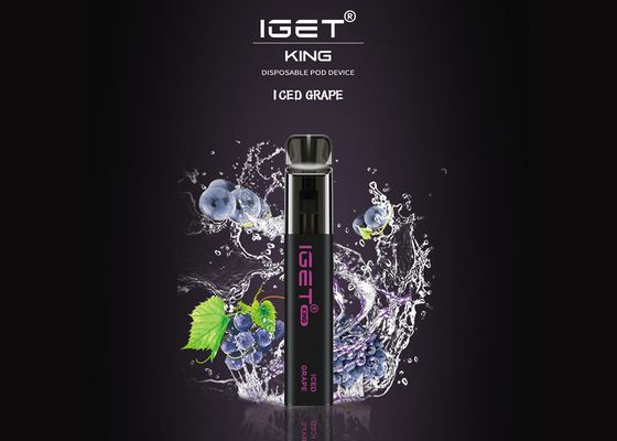 Iget King 2600 Puffs Including 5% Nicotine Disposable Vape Pens 9 Flavors