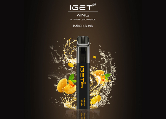 2022 Hot Disposable Vape Pens 6% Nicotine Iget King 2600 Puffs Avaliable