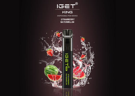 2022 Hot Disposable Vape Pens 6% Nicotine Iget King 2600 Puffs Avaliable