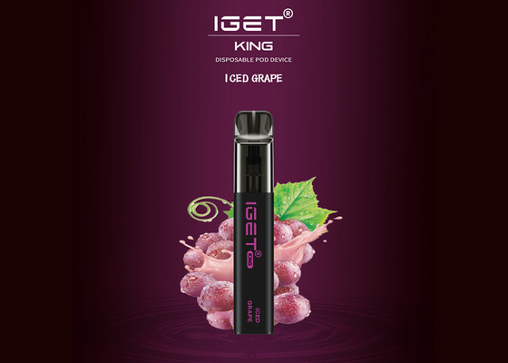 9 Flavors 2600 Puff IGET Vape Disposable Pod 8.5ml 6.0% Nicotine