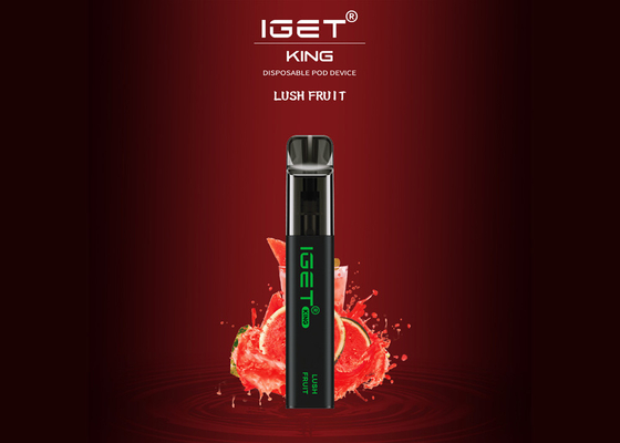 9 Flavors 2600 Puff IGET Vape Disposable Pod 8.5ml 6.0% Nicotine