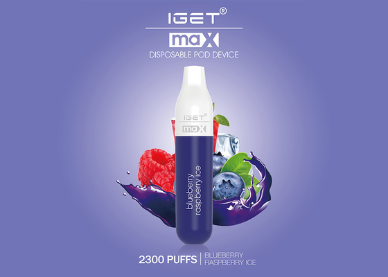 Direct Sales Iget Max 100% Original 2300 Puffs E-cig Vape Pen All Kinds Flavors