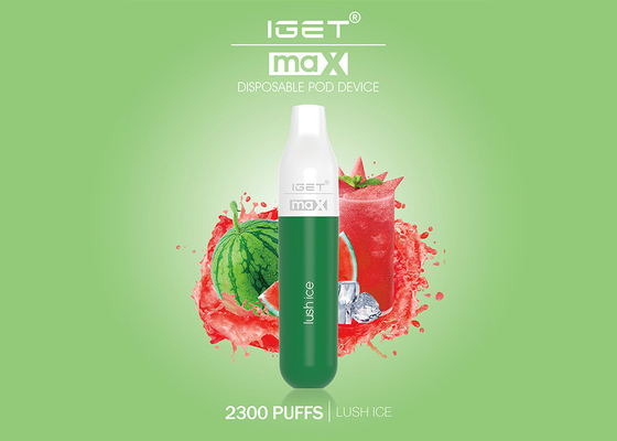 Direct Sales Iget Max 100% Original 2300 Puffs E-cig Vape Pen All Kinds Flavors