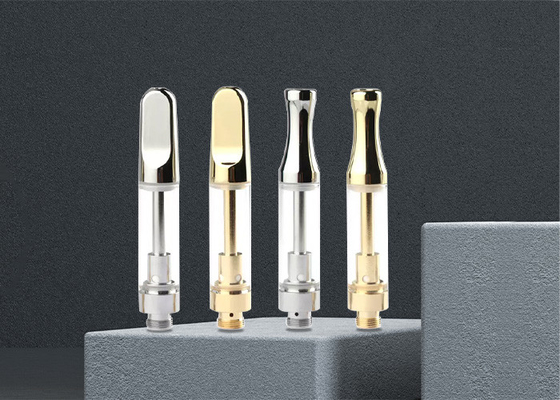 Custom logo CBD oil atomizer 0.5ml 1ml 510 thread disposable cartridge