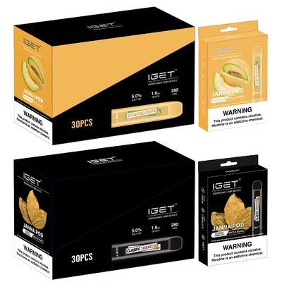 Disposable IGET JANNA 450 Puffs