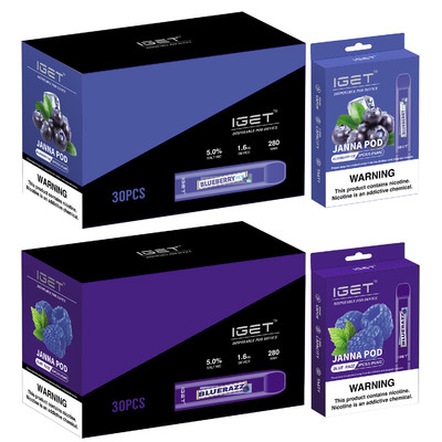Disposable IGET JANNA 450 Puffs
